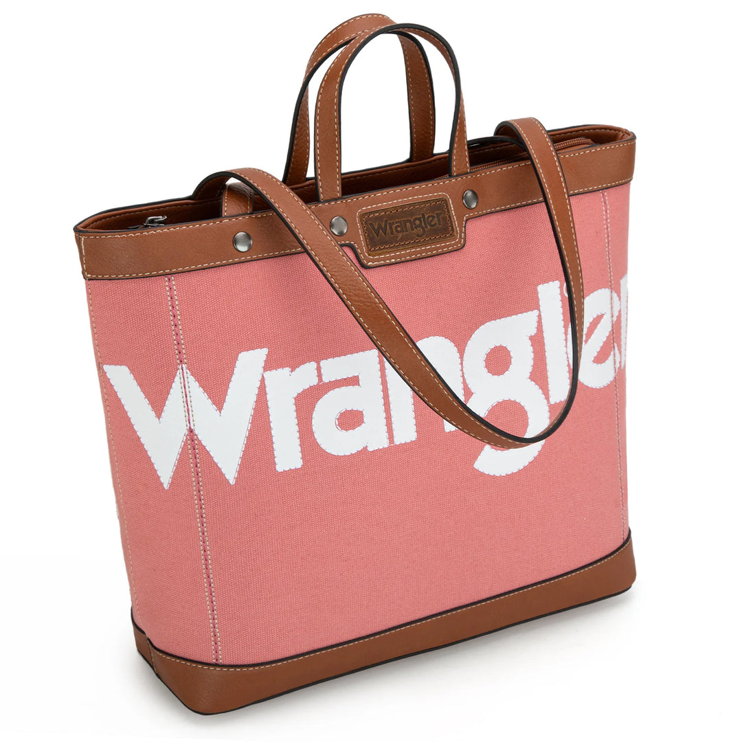 Wrangler - Pink Iconic Logo Handbag