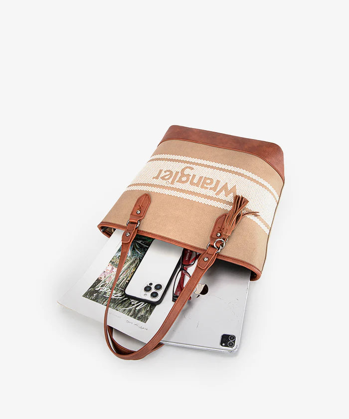 Wrangler - Sierra Logo Tote Bag - Camel