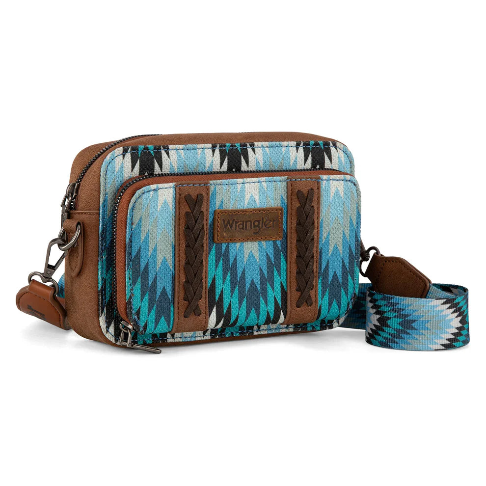 Wrangler - Nevada Small Crossbody Bag - Blue