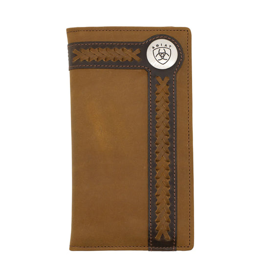 Ariat - Mens Accent Overlay Rodeo Wallet