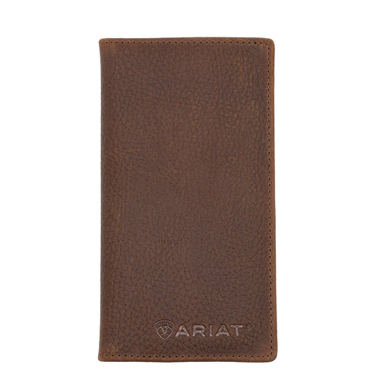 Ariat - Rodeo Wallet - Distressed Brown Logo