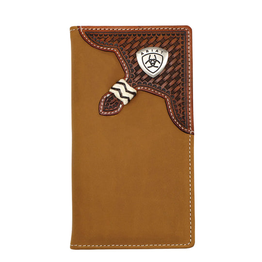 Ariat - Rodeo Wallet - Basket Weave Overlay