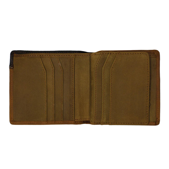 Ariat - Bi-Fold Wallet Overlay Brown
