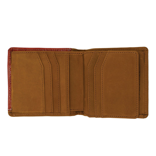 Ariat - Basket Weave Bi-Fold Wallet