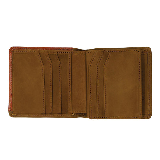 Ariat - Bi-Fold Tooled Overlay Rodeo Wallet