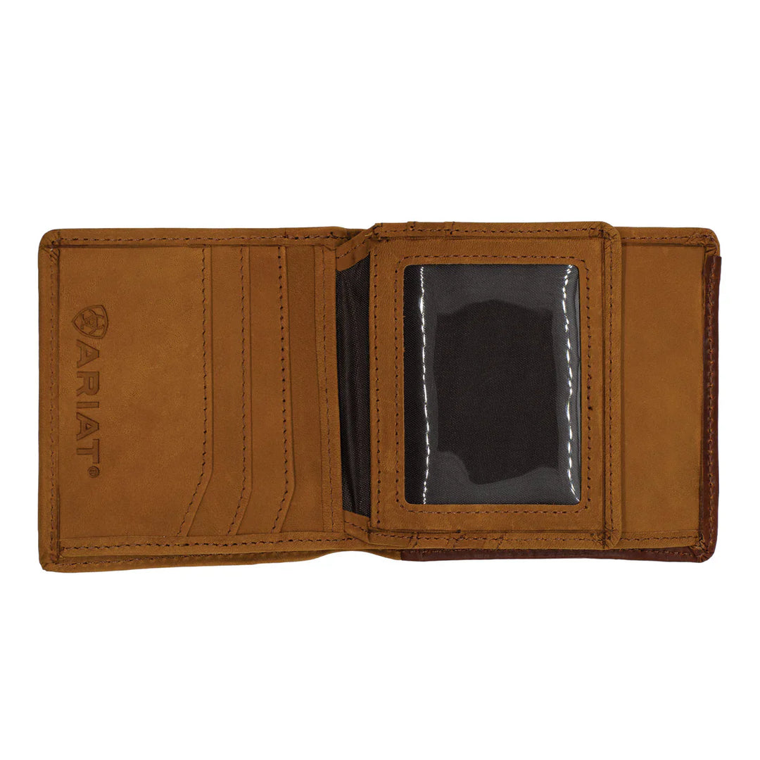 Ariat - Bi-Fold Wallet - Two Toned Stitched