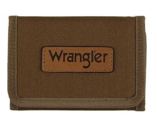 Wrangler - Mens Wrangler Logo Tan Wallet