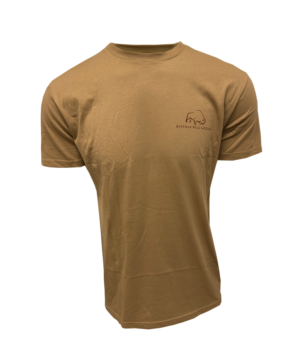 BBWS - Mens Khaki Wallowing Buff Tee