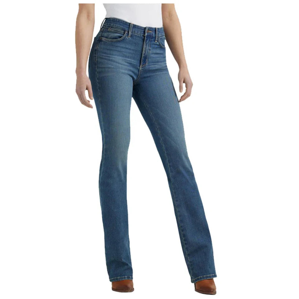 Wrangler - Womens Lara Bespoke Boot Cut Hi Rise Jeans