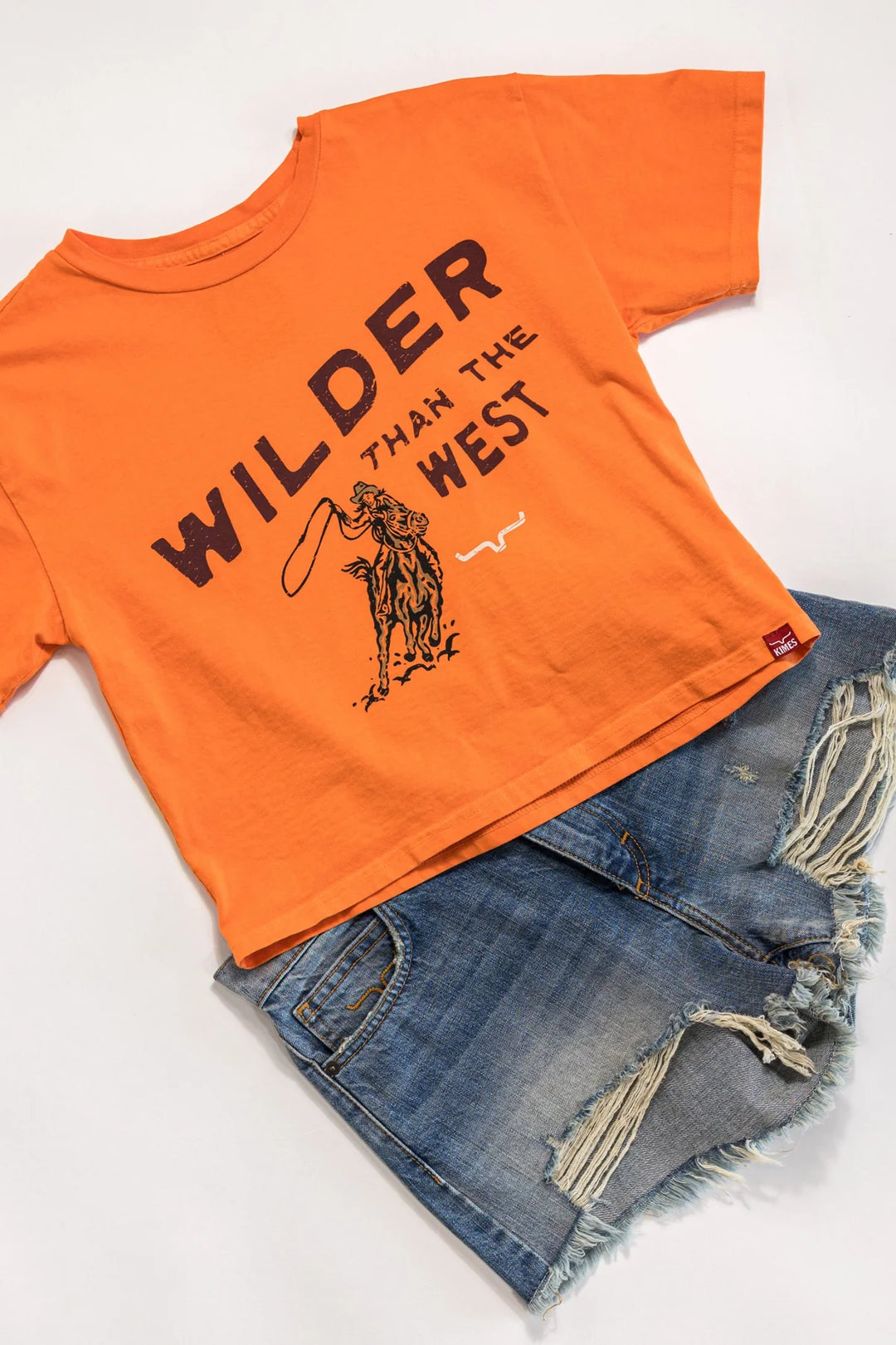 Kimes Ranch - Womens Wilder Than The West Cropped Tee