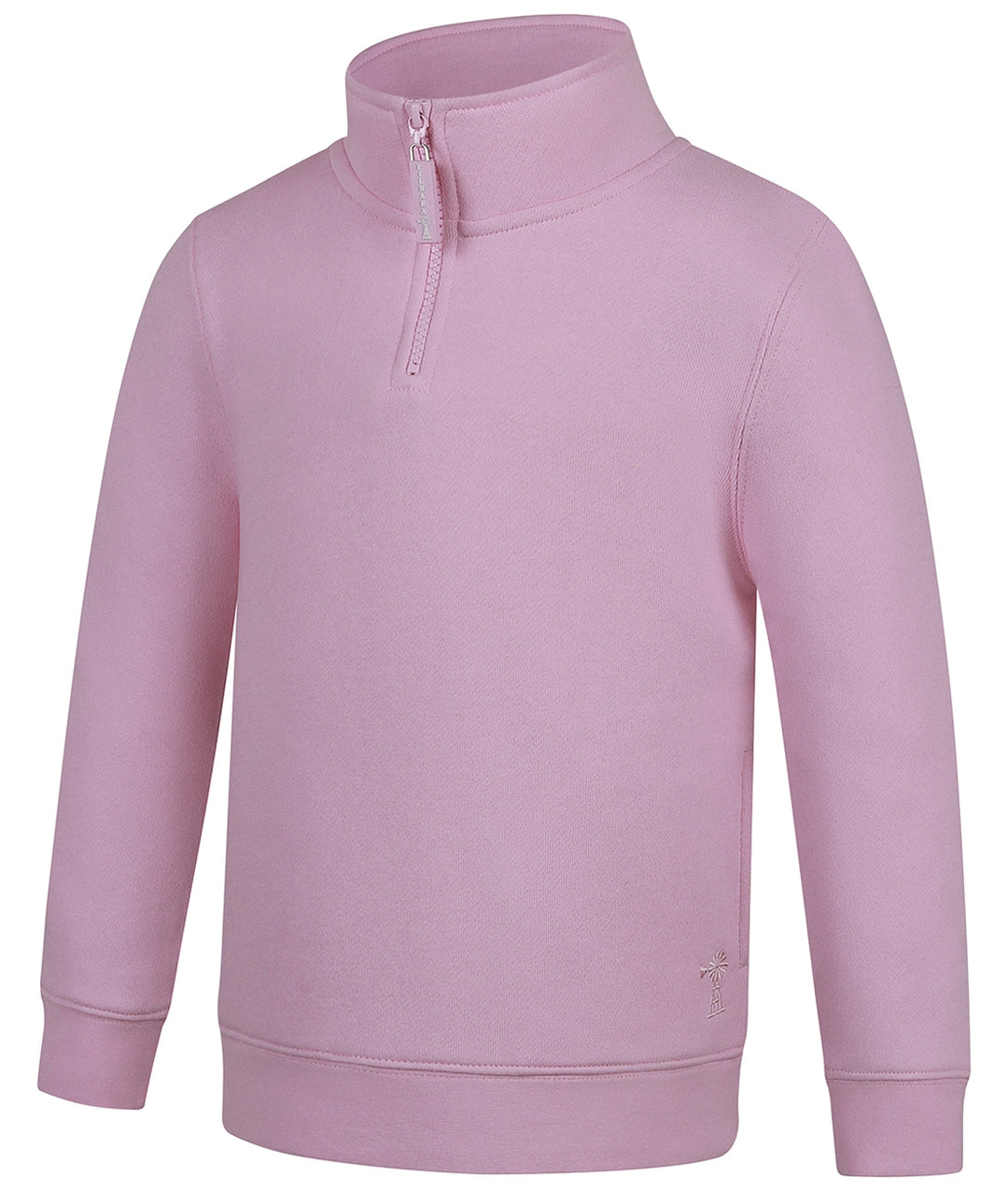 Pilbara - Kids Zipped Closed Front Fleece Pullover Pirouette