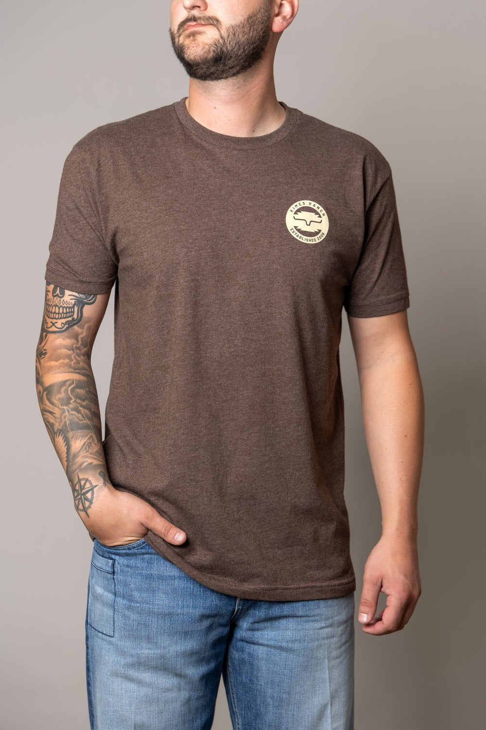 Kimes Ranch - Mens Wood Stamp Tee