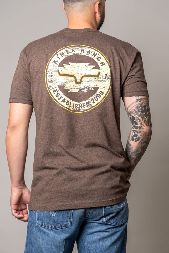 Kimes Ranch - Mens Wood Stamp Tee