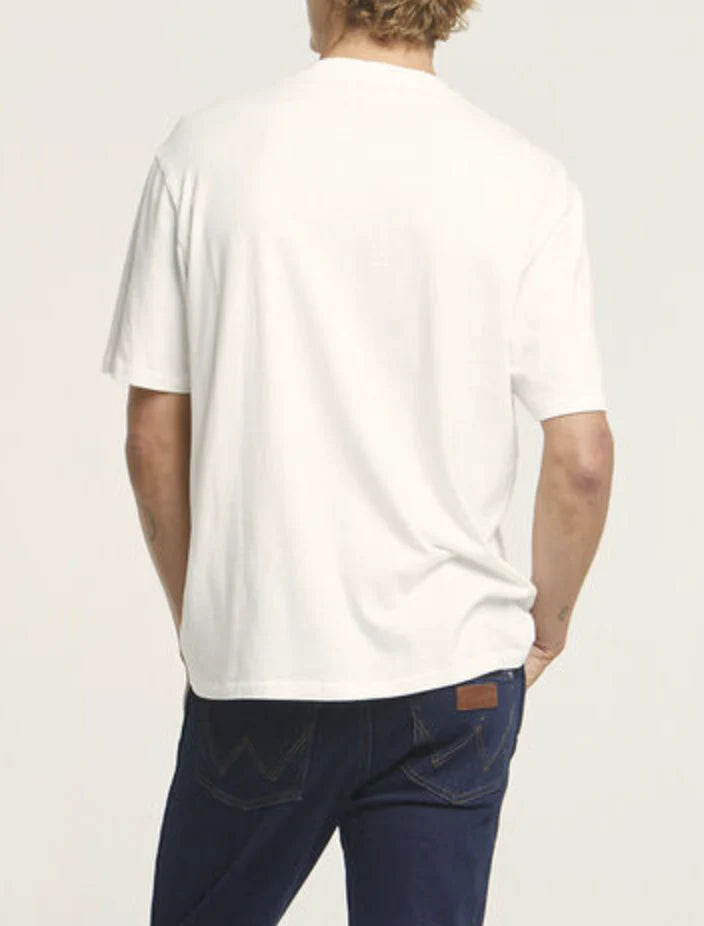 Wrangler Retro - Classic White Pocket Tee