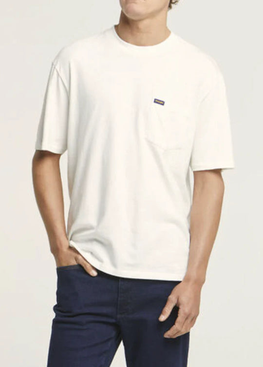 Wrangler Retro - Classic White Pocket Tee