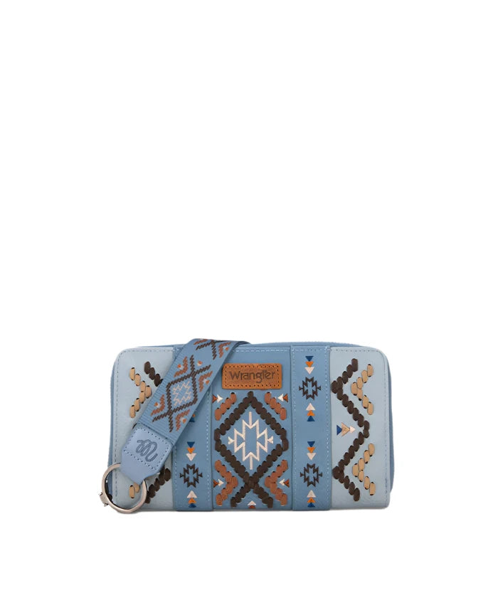 Wrangler - Arizona Blue Aztec Wallet