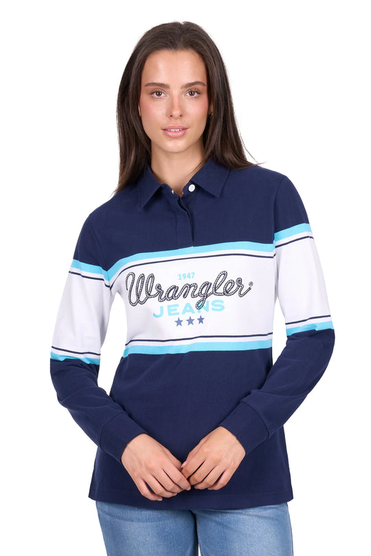 Wrangler- Womens Piper Rugby Jersey