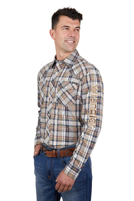 Wrangler - Mens Tom Logo Arena Shirt