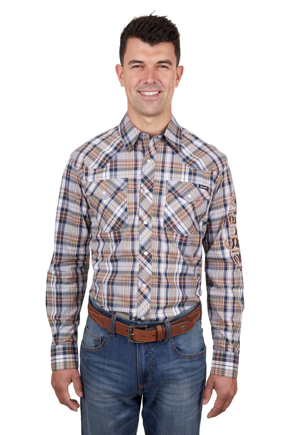 Wrangler - Mens Tom Logo Arena Shirt