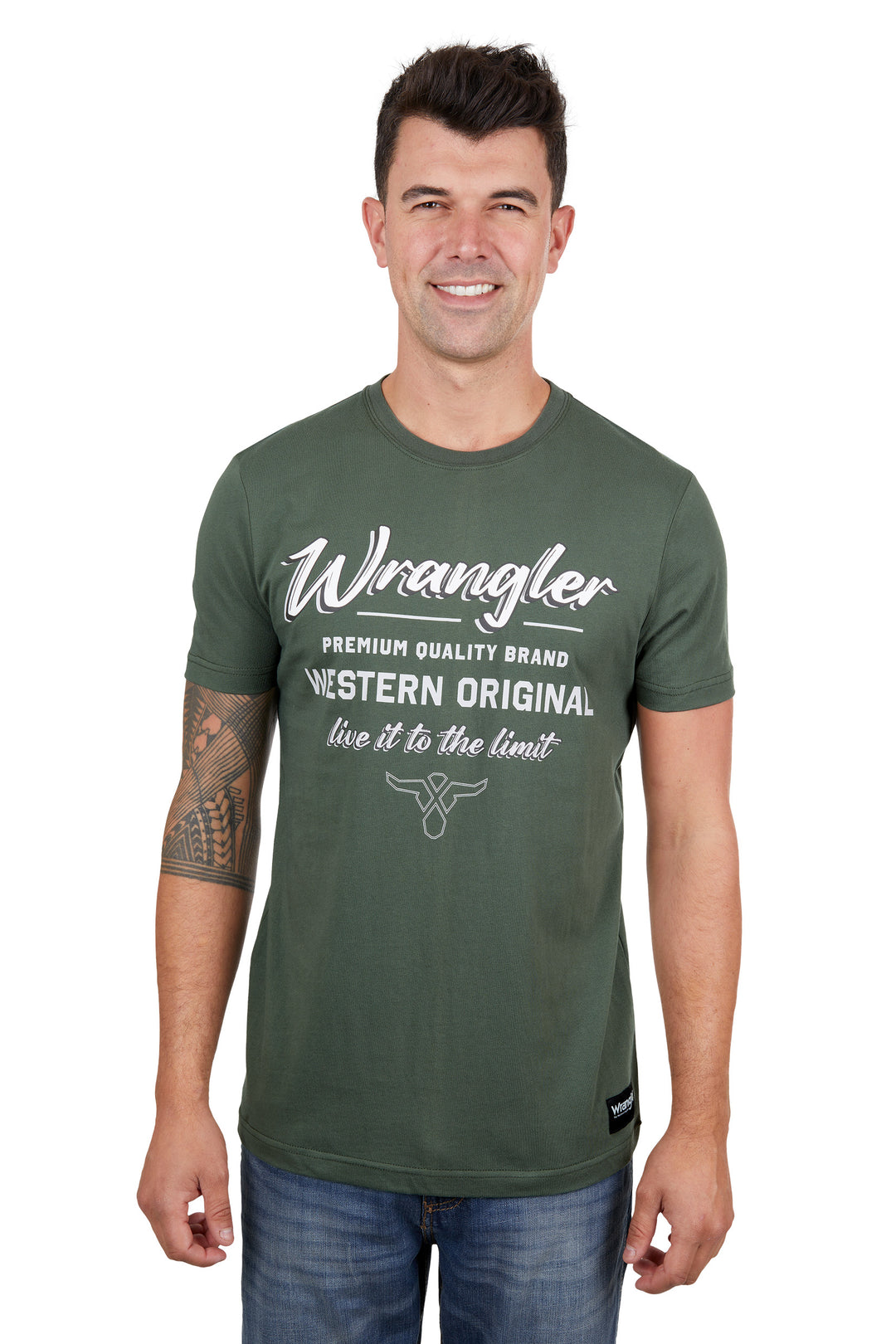 Mens - Wrangler Cypress Ethan Tee