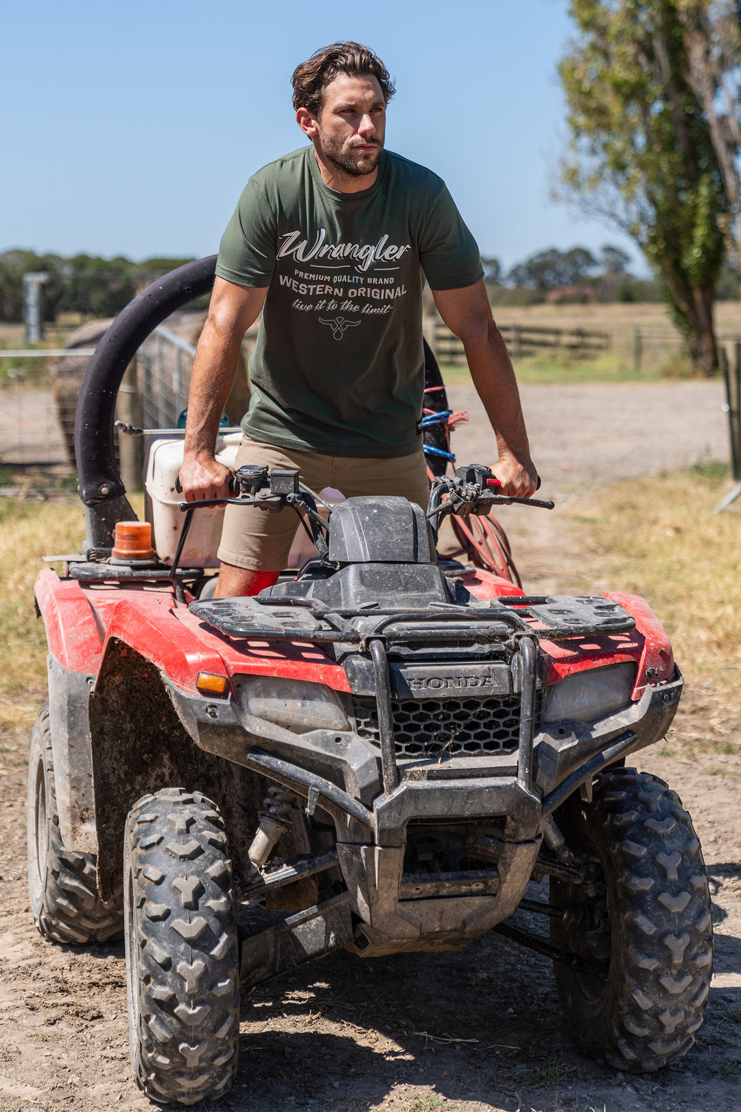 Mens - Wrangler Cypress Ethan Tee