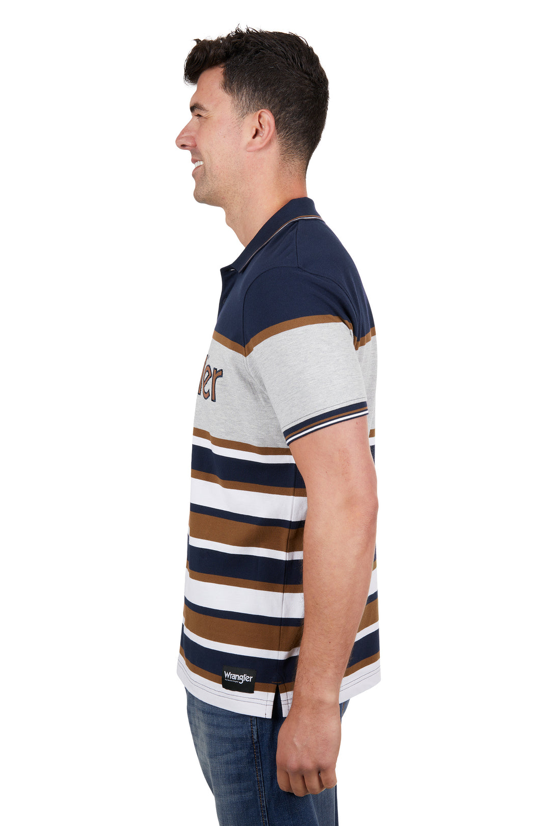 Wrangler - Mens Nash Polo Navy