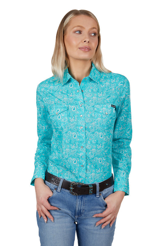 Wrangler - Womens Gabby Arena Shirt