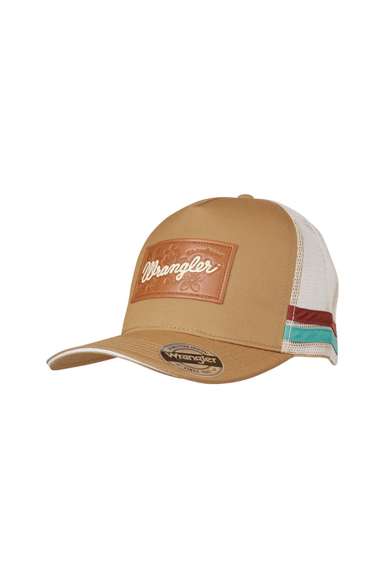 Wrangler - Tan Logan Trucker Cap