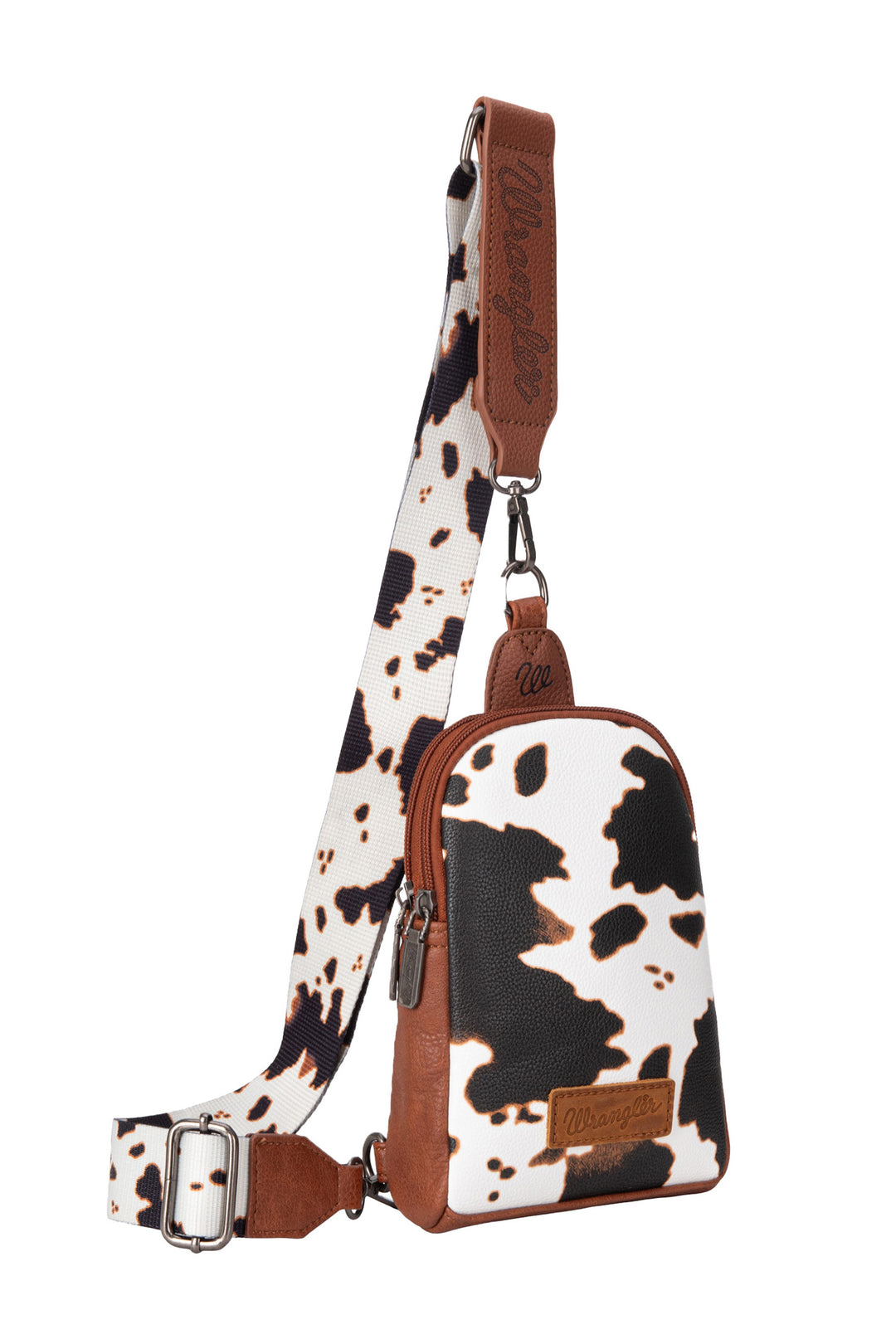 Wrangler - Cow Print Sling Bag