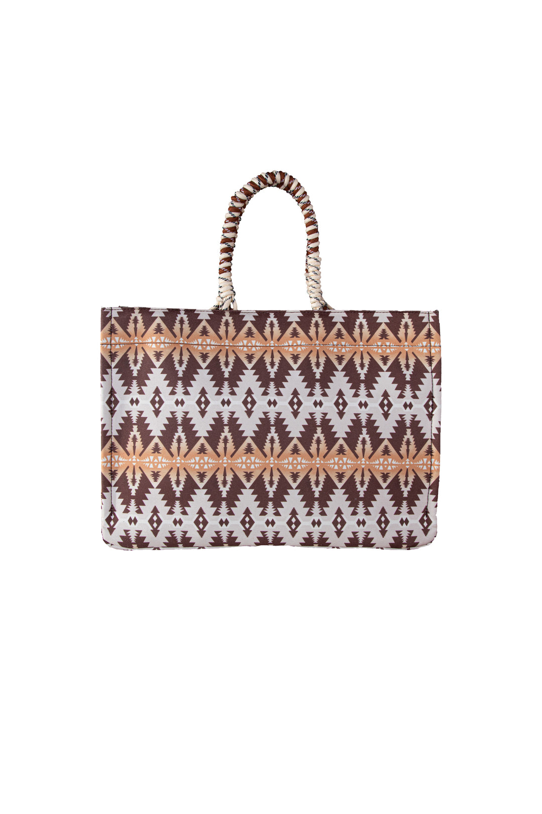 Wrangler - Coffee Southwestern Oversized Tote