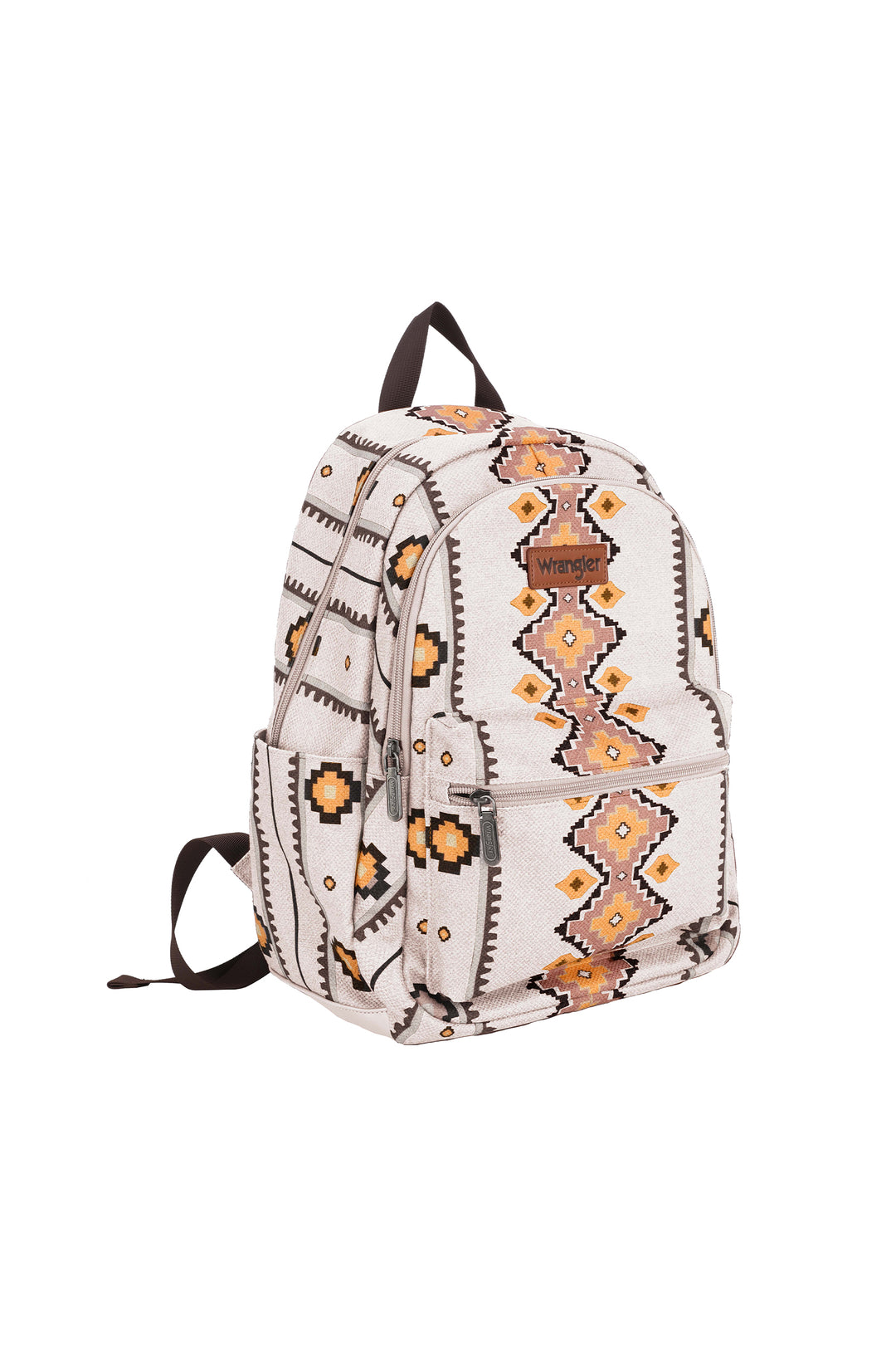 Wrangler - Natural Southwestern Canvas Backpack