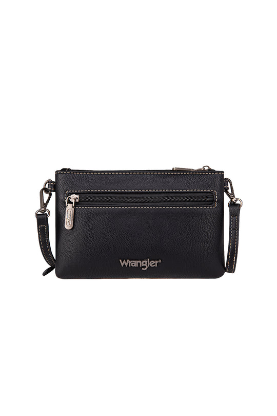 Wrangler - Aztec Black Clutch Bag