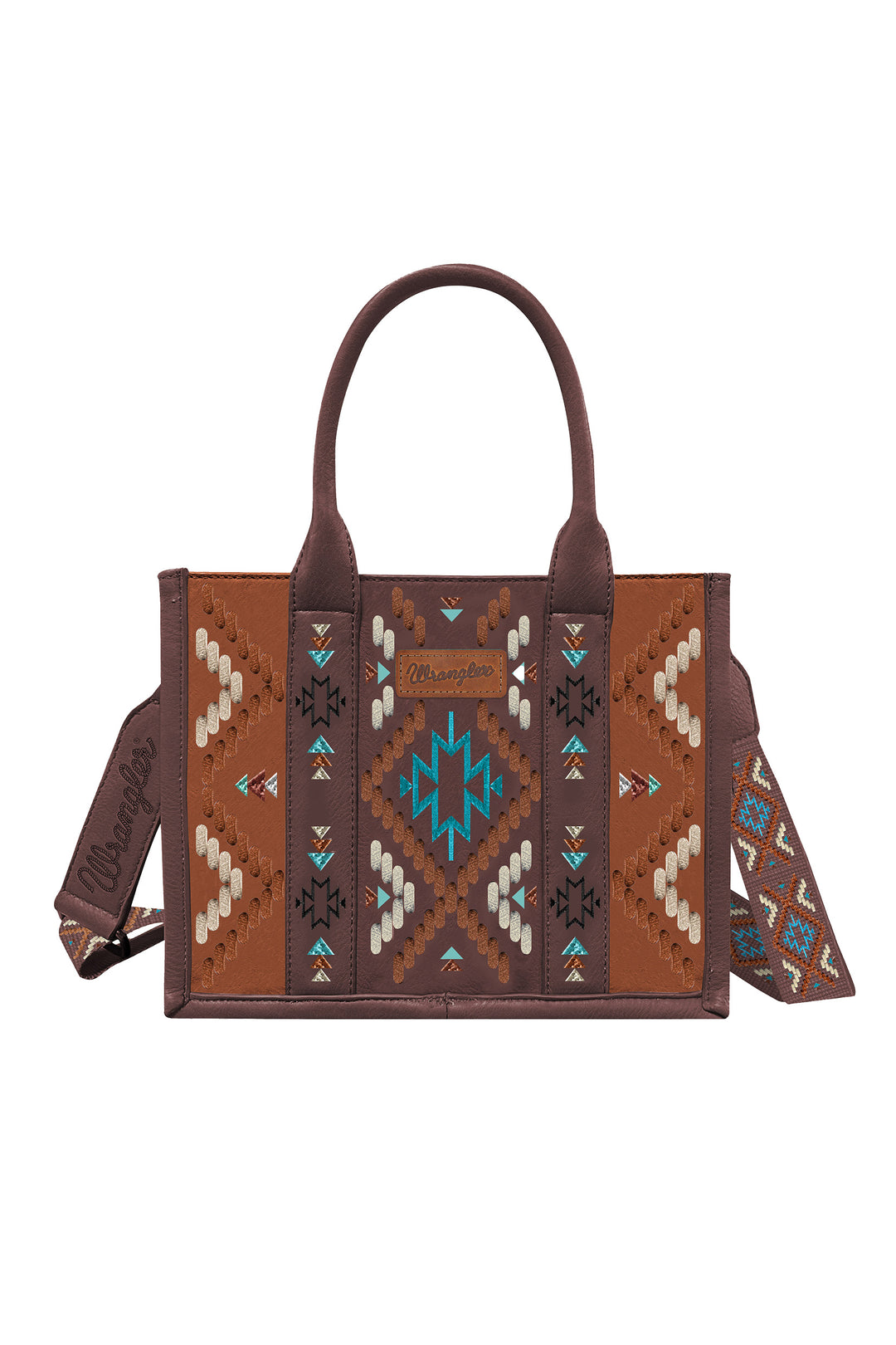 Wrangler - Arizona Tan Aztec Crossbody Handbag