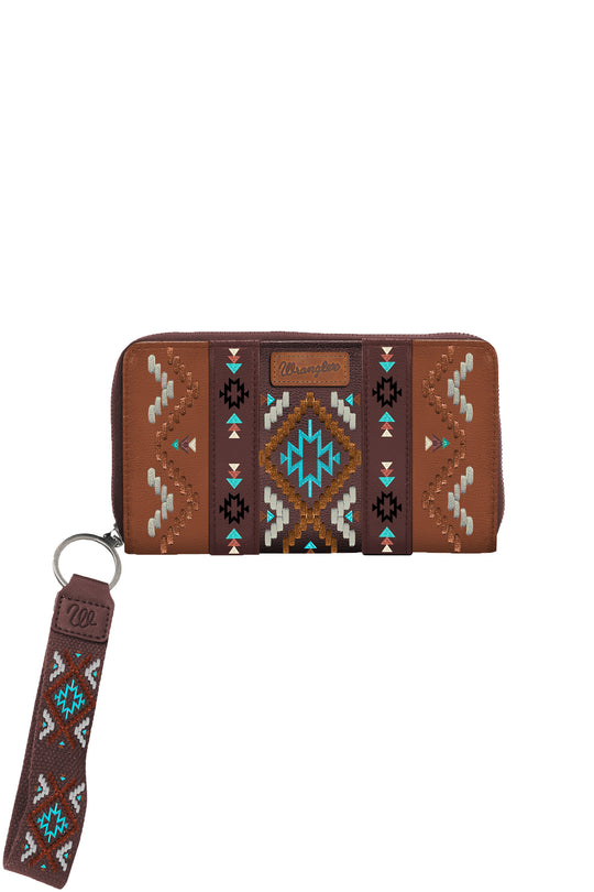 Wrangler - Arizona Tan Aztec Wallet