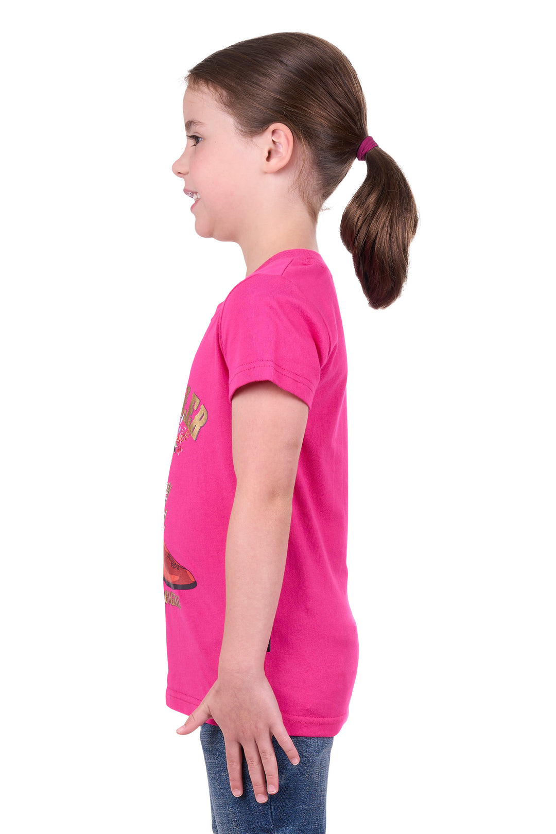 Wrangler - Girls Pink Penny Tee