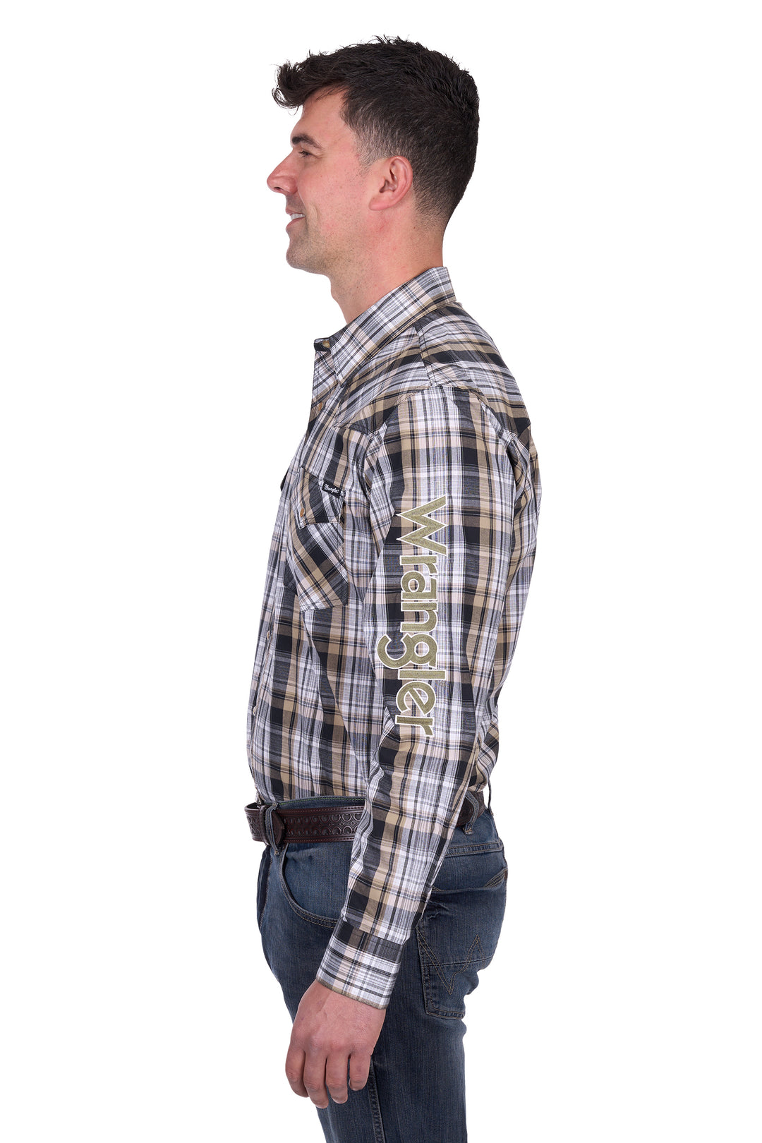 Wrangler - Mens Joel Logo Arena Shirt