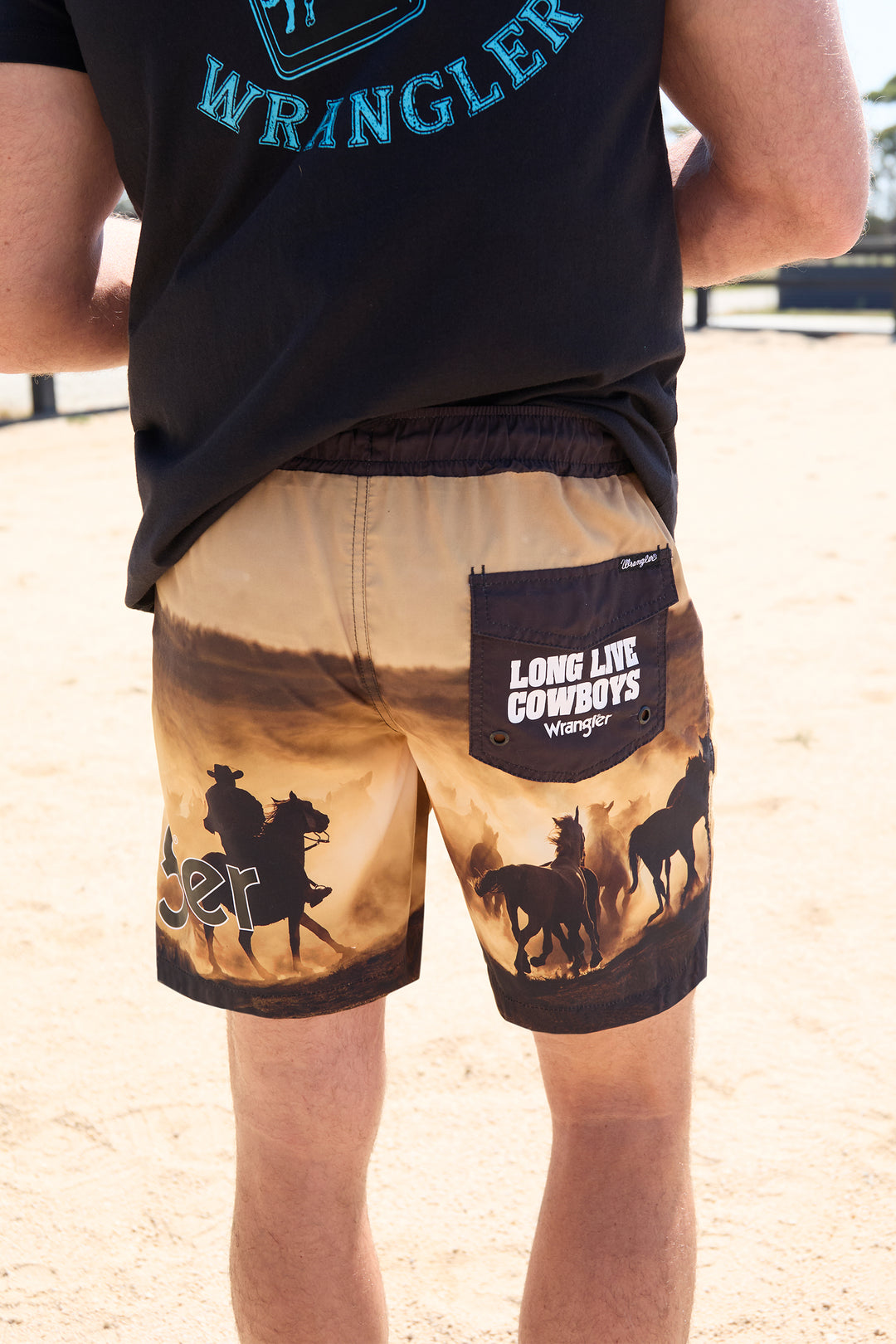 Wrangler - Mens Eddie Board Shorts