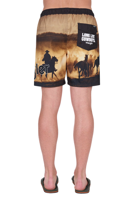 Wrangler - Mens Eddie Board Shorts