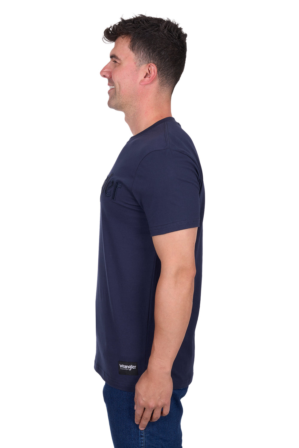 Wrangler - Mens Navy Chase Tee