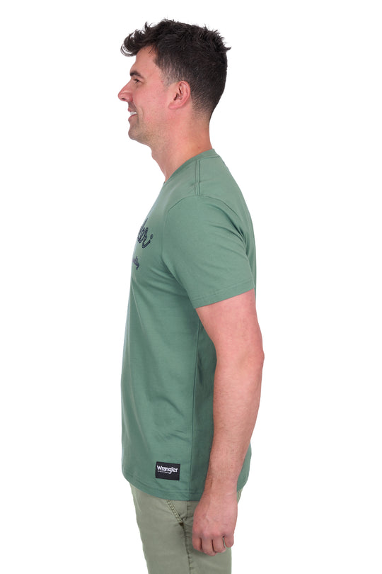 Wrangler - Mens Sage Arthur Tee