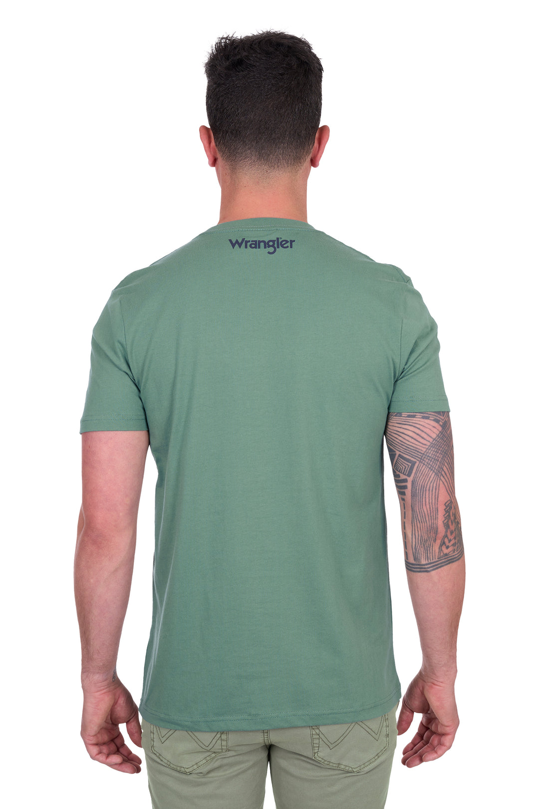 Wrangler - Mens Sage Arthur Tee