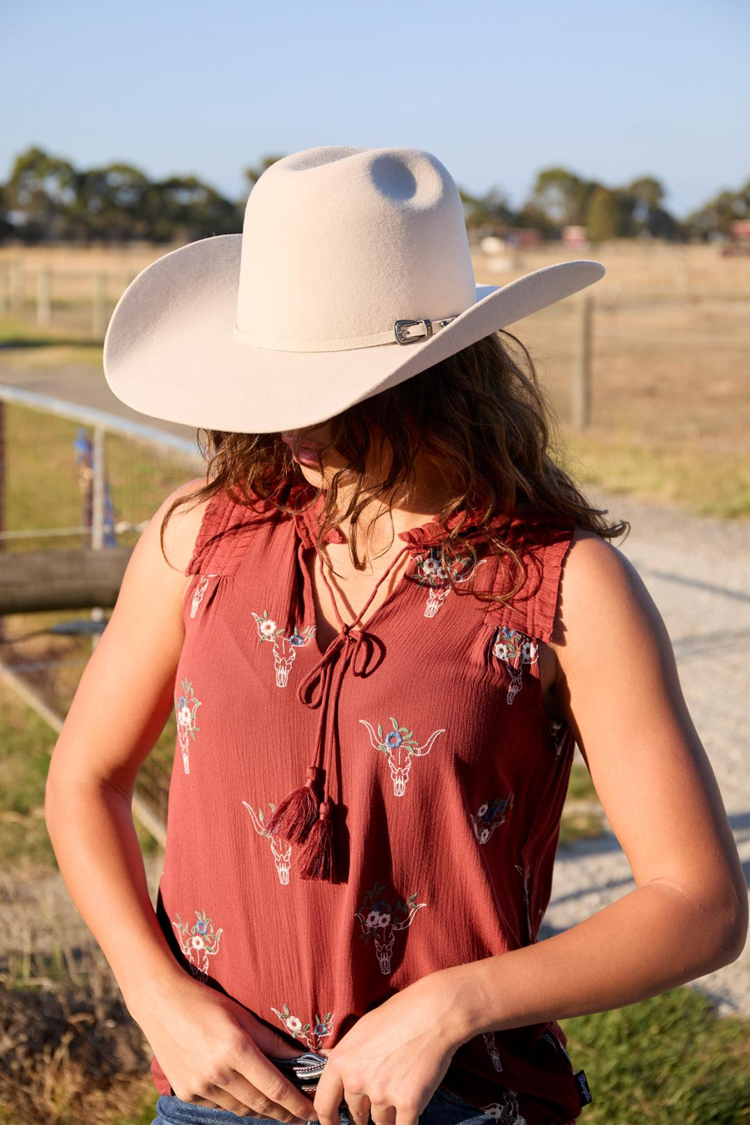 Wrangler - Bone Landon Hat