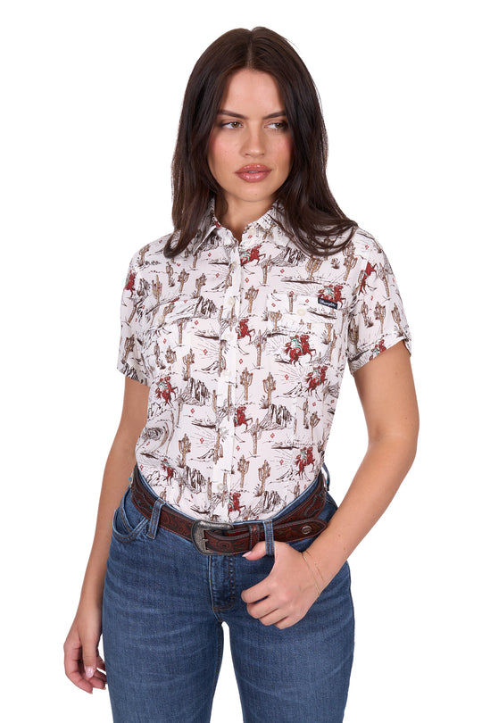 Wrangler - Womens Celeste Short Sleeve Shirt