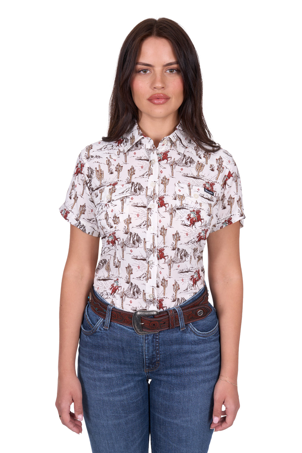 Wrangler - Womens Celeste Short Sleeve Shirt