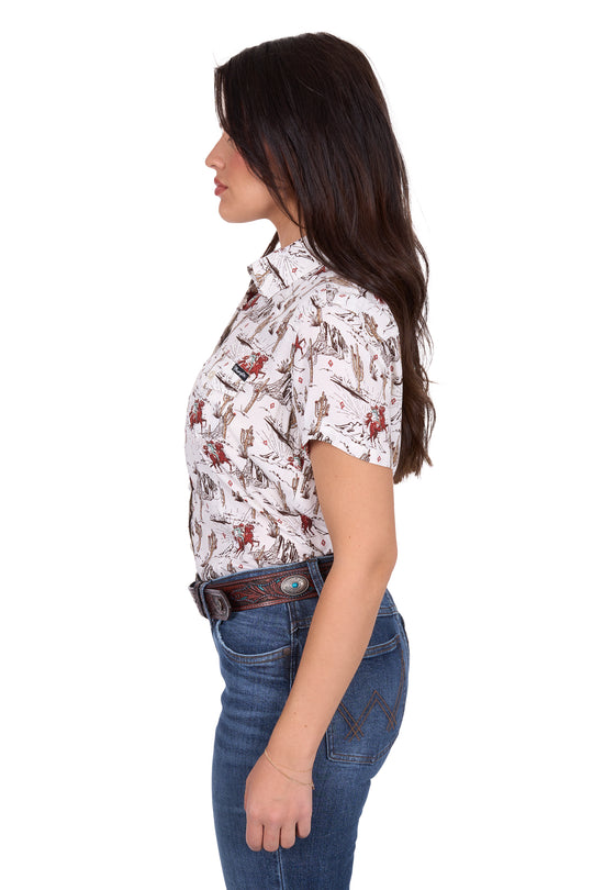 Wrangler - Womens Celeste Short Sleeve Shirt