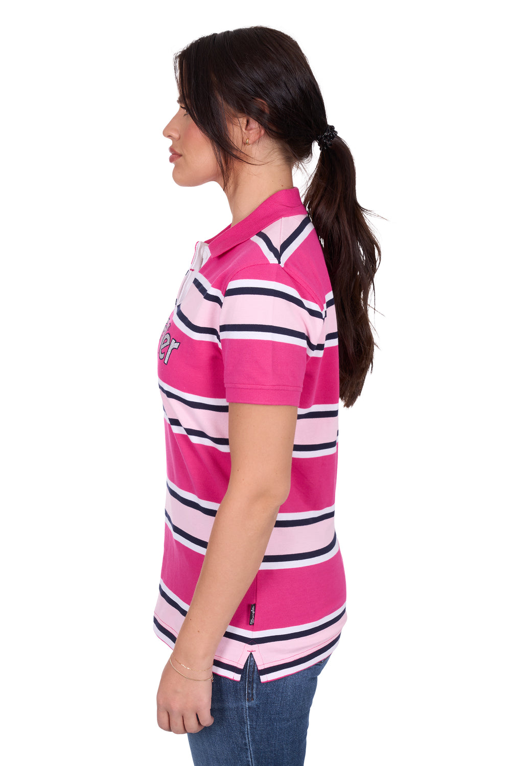 Wrangler - Womens Harriet Pink Polo