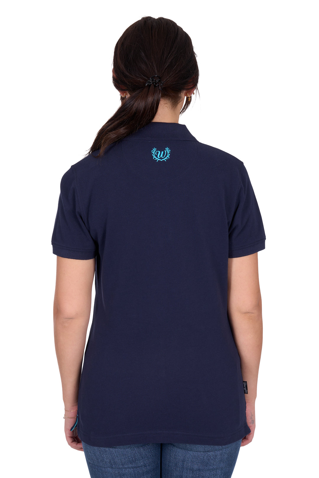 Wrangler - Womens Eliza Navy Polo
