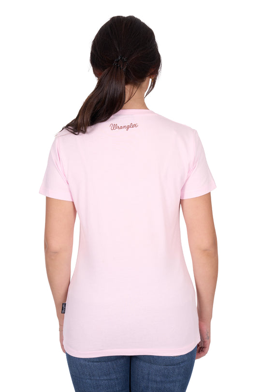 Wrangler - Womens Tahlia Pink Tee