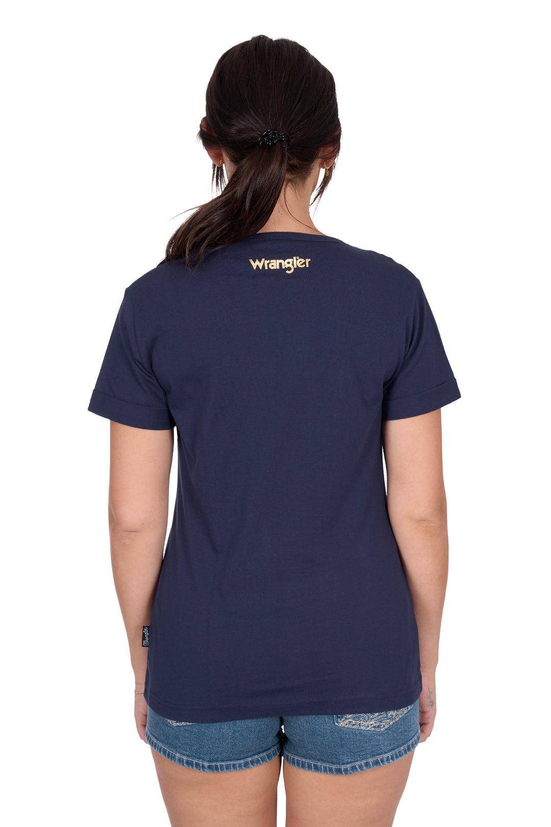 Wrangler - Womens Navy Reese Tee