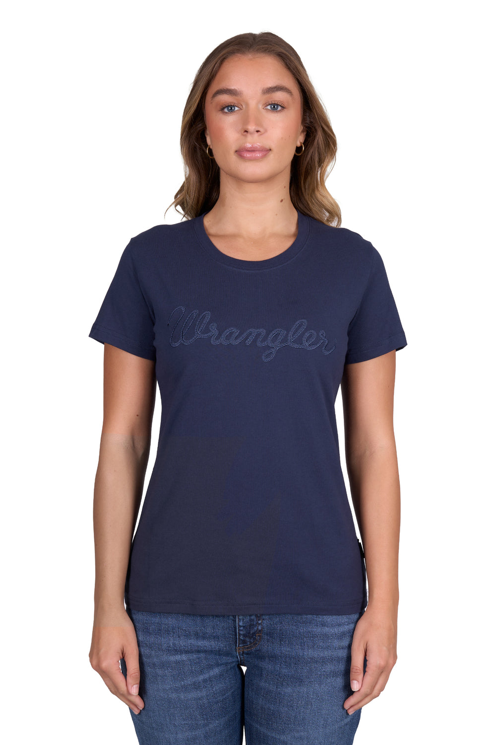 Wrangler - Womens Navy Texas Tee